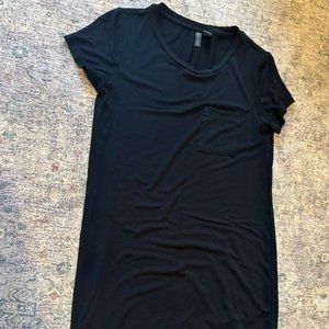 Black T-Shirt Dress